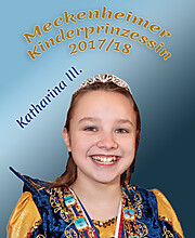 Meckenheimer Kinderprinzessin 2018: Katharina III.