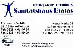 Sanitätshaus Bialas | www.sanitaetshaus-bialas.de