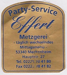 Party-Service Effert | www.metzgerei-effert.de