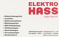 Elektro Hass Elektro Hass