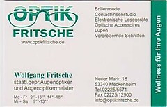 Optik Fritschke | www.optikfritsche.de