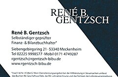 Rene Gentzsch Bilanzbuchhalter Rene Gentzsch Bilanzbuchhalter