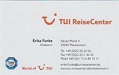 TUI Reisecenter | www.tui-reisecenter.de/meckenheim1/