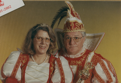 Merler Prinzenppar 2002: Prinz Peter I. & Prinzessin Elisabeth I.